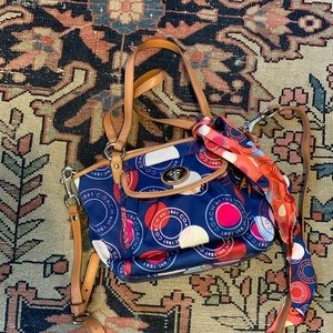 Coach Polka Dot Tote Leather Strap